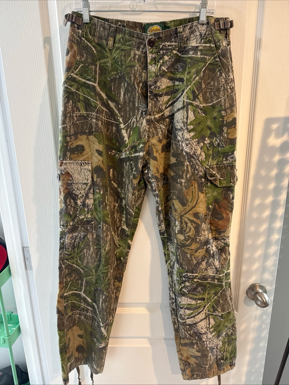 Cabela's Men's Camouflage Cargo Pants - Green Brown Tan